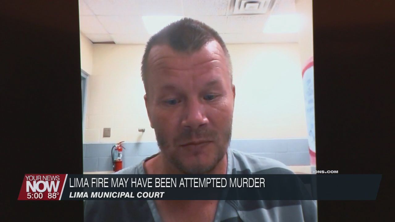 Man who allegedly started downtown Lima fire may have been trying to kill others